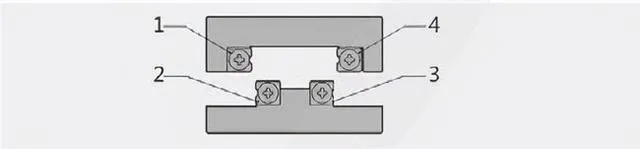Learn more-Specific installation diagram of cross roller guideway